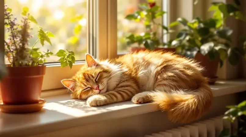 橘猫的一天 - 红桃影视短视频 橘猫的一天 - 萌宠封面
